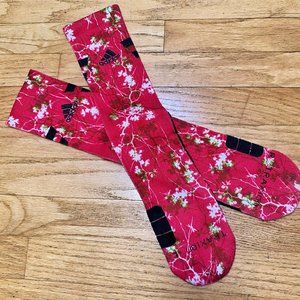 Adidas Traxion cherry blossom sakura socks